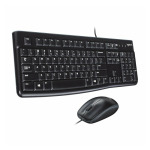 c5db833c9f48dc9dc43e41d4ee5fe4ac LOGITECH MK120 Corded Combo - BLACK - USB - US INT'L -