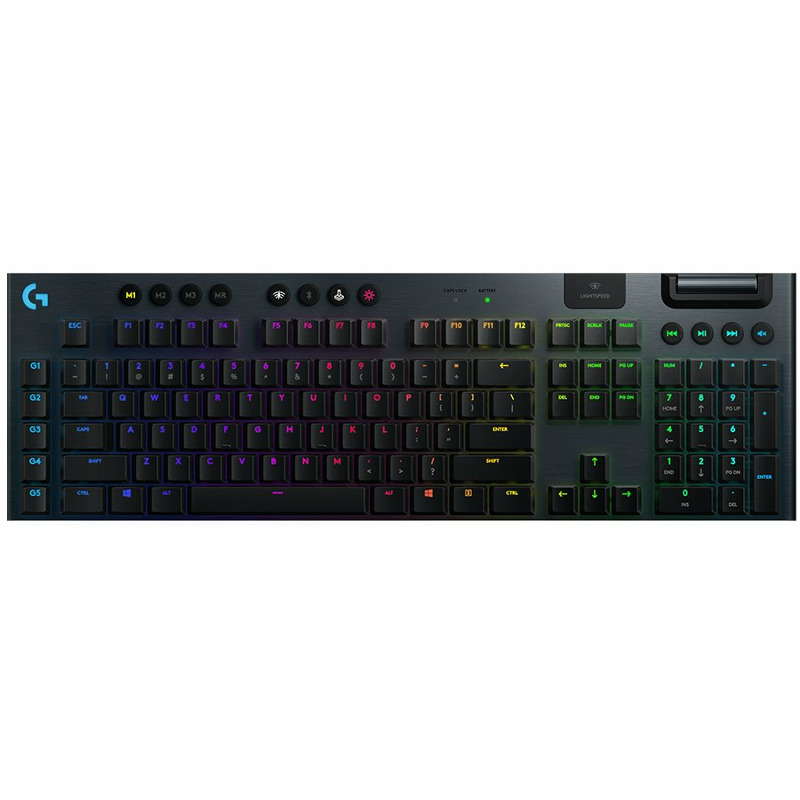 d78368e3a5a1989e7fd81de3d00138ac LOGITECH G915 LIGHTSPEED Wireless Mechanical Gaming Keyboard - CARBON - US INT'L -