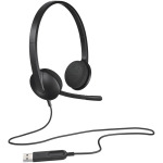 e3fc8f34d49abe8bf3750d76a8d66af4 LOGITECH H340 Corded Headset - BLACK -