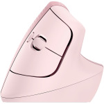 e63e75f3447fb538eff2d0eb65034a0d LOGITECH Lift Bluetooth Vertical Ergonomic Mouse - ROSE/DARK