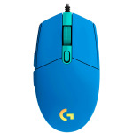 fe0a98bcc29ecbbd6852e6039683bfb0 LOGITECH G102 LIGHTSYNC Corded Gaming Mouse - BLUE - USB -