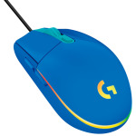 febe2ec08ee8c45ea17325f8e0fe27ee LOGITECH G102 LIGHTSYNC Corded Gaming Mouse - BLUE - USB -