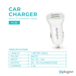 0d666604a71be2008257ff6f42501468 Auto punjac Pluginn PI-35 2xUSB, 2.4A beli
