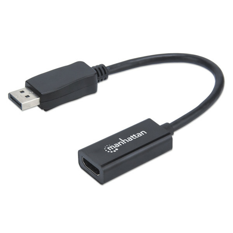 589f18b8b616430b01a819fc912714bc Adapter Manhattan 151634 DisplayPort/M - HDMI/F 1080p Crni