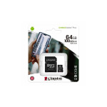 6239da3c176b3abacedd6530390949ba MICRO SD 64GB KINGSTON + SD adapter SDCS2/64GB