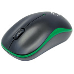 e1c9225dcc9bdaa477a685c4b4e97de2 Miš Wireless Manhattan Success 179393, Black/Green