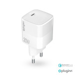 150a6e2b6f3a510ca63a885dd3bb45da Kucni punjac Pluginn PI-D61S, PD3.0, PPS, 20W sa PD Type C kablom beli CE