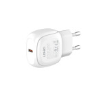 6523ada79bbc257eda022a74303f2124 Kucni punjac LDNIO A1206C, PD 3.0, 27W, PPS, sa Type C na iPhone lightning kablom beli