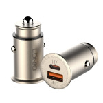 ac78fd6c2e32e92bbda33ac4a9a77be6 Auto punjac LDNIO C506Q PD, QC4+, 30W gold USB Lightning