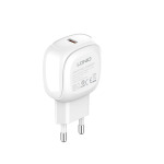 d8b4814cd5ae22b5b928e3a9f72f3157 Kucni punjac LDNIO A1206C, PD 3.0, 27W, PPS, sa Type C na iPhone lightning kablom beli
