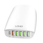 e90de45d70b2c8432b742747250bcf11 Kucni punjac LDNIO A6573C PD, QC4+, QC3.0, Auto ID 65W 1.5m naponski kabl