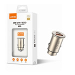 eabf612e31d843e0df913f51a534d027 Auto punjac LDNIO C506Q PD, QC4+, 30W gold USB Type C