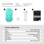 1608decfac31c7b680f37b7d3e75d1f3 Mis Wireless Gaming Fantech WGC2 Venom II Mint Edition