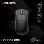 e8d5edd5ef6af6442be5ff1a47468162 Mis Wireless Gaming Fantech XD3 (V3) PRO 8K Helios II crni sa ACM03 (dongle)