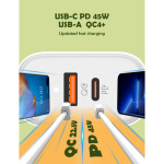 3bb27d5538187bf7652cfca96976ffaa Kucni punjac LDNIO A2526C PD, QC4+, QC3.0, PPS 45W Type C na Type C