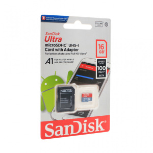 450e22c34921ce8e662523d32db2a06e Mem. Kartica SanDisk SDHC 64GB Ultra Micro 100MB/s Class 10 sa adapterom ZJ CN
