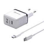 fd8e5a1d5c8b7cb6da6711e5ec6d5208 Kucni punjac KONFULON C32D+DC15 PD 20W sa Type C na Type C kablom