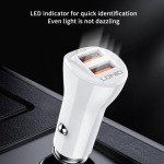 fddf6094ca1902bd34eaf3ae5d6ac93d Auto punjac LDNIO C511Q 2xUSB QC3.0 5V/3A Type C