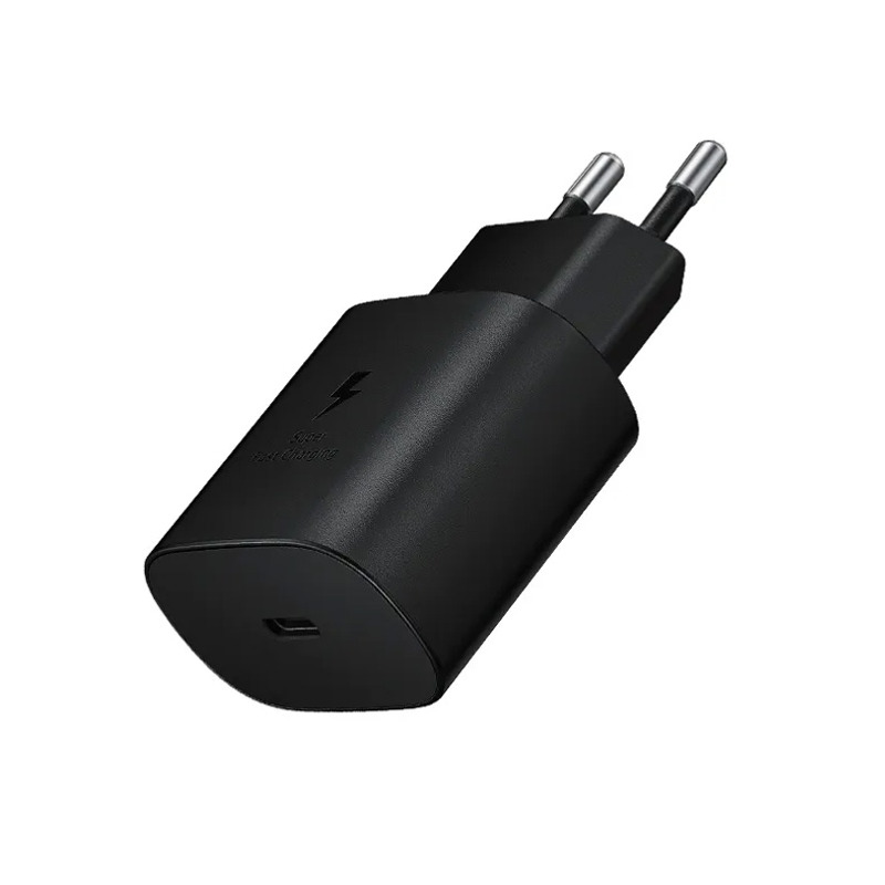 e1c223d3d4ec7237325facdf6240bee0 Kucni punjac PD Fast charger 25W 3A PPS za Samsung HQ sa PD Type C kablom CE crni