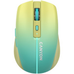 53d440434019d454a493450f186a4e16 CANYON mouse MW-44 Wireless Charge Yellow