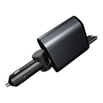 a641fae2121e02e292da0d2fdb852596 Auto punjac C1 4u1 PD 3A, USB 2.4A 120W (total) sa Type C/lightning kablom tamno sivi