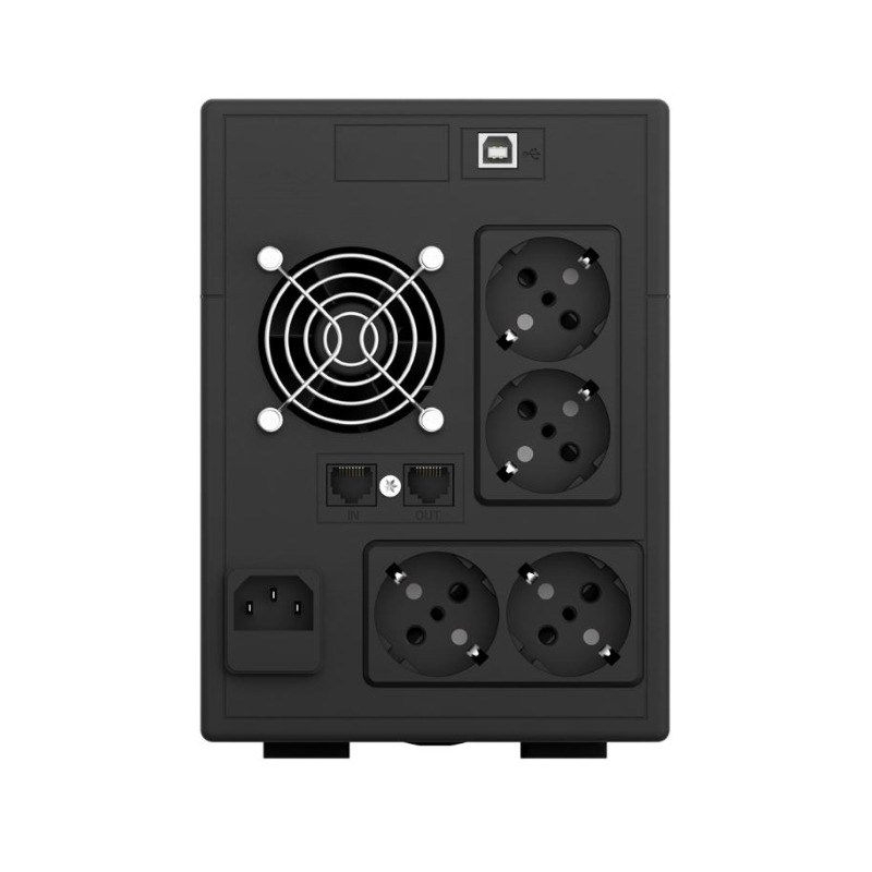 3aa1157b9c67e634a4549f1fe957040b Razdelnik trostruki Commel (c6338-4) crni