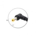 a522887227449ad14676526f25f13e59 Punjac za laptop Acer 19V 3.42A (5.5*1.7) ugao 90