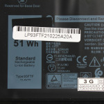 cb87af6332bea781c6cb3fcf945baf27 Baterija za laptop Dell Latitude E5280, E5580, E5590 93FTF