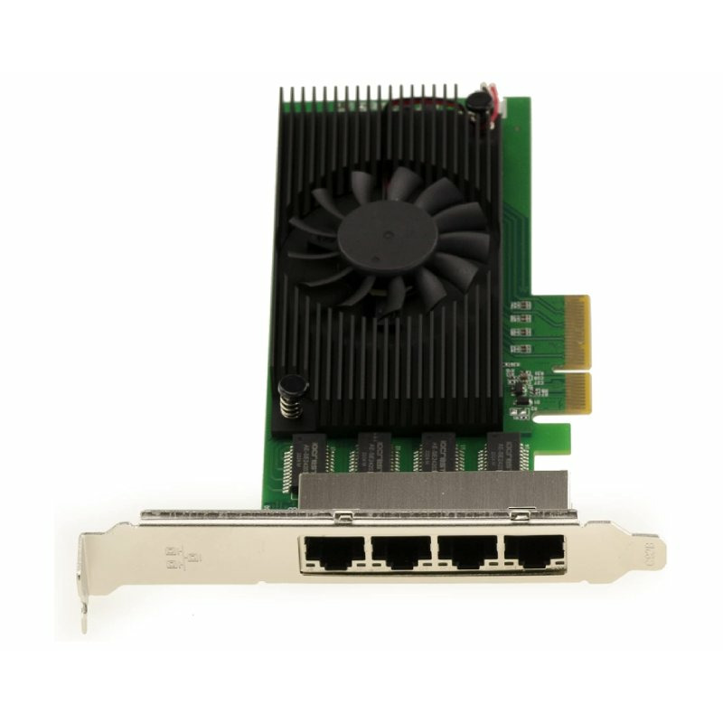 a996c8fc57a8b0cc6d0a9e753c090fe6 E-GREEN PCI-Express kontroler 4-port 2.5 Gigabit Ethernet (Intel I225)
