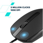 6ca4d5fad11231abb5f69939496b265e CANYON M-10, Canyon Wired optical mouse with 3 buttons, DPI 1000, with 1.5M USB cable,