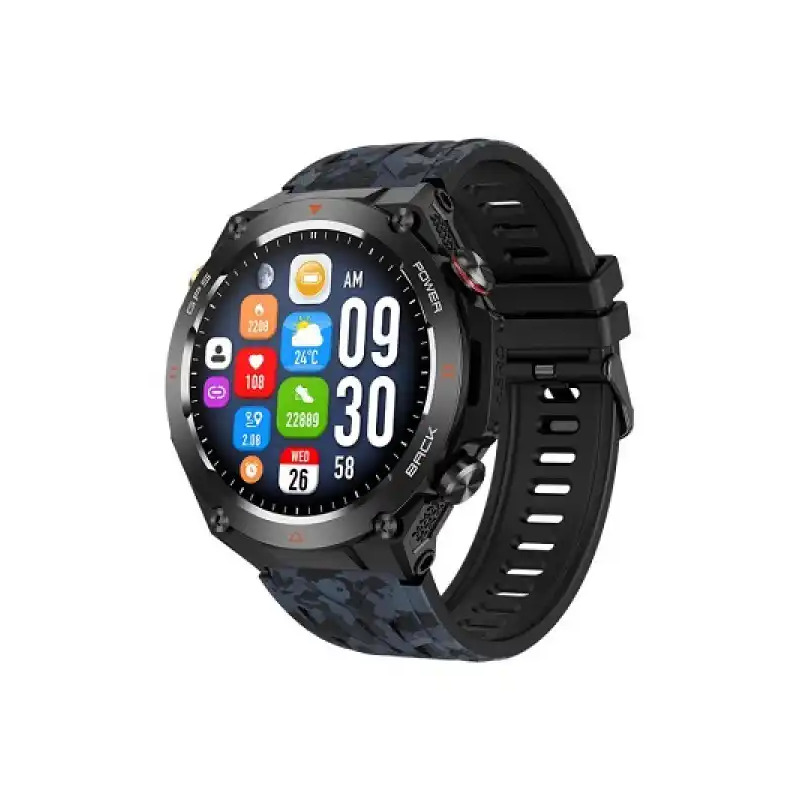 b43bfac17d6d4f25728d0e39063f6b91 Smart Watch MADOR NX18 Pro GPS crni
