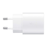 a296c4e72bc6f5a9c7527be15a06ca19 Samsung kucni punjac PD 3A 25W Type C bez kabla beli BULK (EP-TA800NWE)