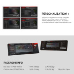 dc0363b980663169effc928dad169117 Tastatura Mehanicka Gaming Fantech MK853 RGB Maxpower (red switch) Sakura