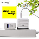 df90f96ab8ddd75c9b034646238a89a8 Kucni punjac KONFULON C32Q QC 3.0, 18W, sa Type C kablom beli