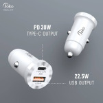 f290fe67af19ca1c8830f949194a49aa Auto punjac KONFULON JK79, 3A, QC3.0 22.5W, PD 30W crni