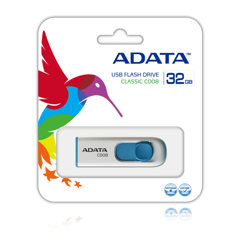f0533d929b648469c788b04cd1688507 USB Flash 32 GB AData 2.0 AC008-32G-RKD