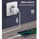 62a87214a0107eba1d55476d09fa837a Kucni punjac LDNIO A2313Q PD + QC3.0 sa Type C kablom