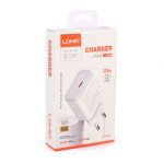 a9cd4171b24ac8ebeae344d4a07b7669 Kucni punjac LDNIO Q122 PPS PD, 27W sa Type C na iPhone lightning kablom beli