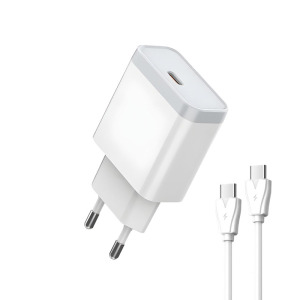 b64ec482ae288930caad54402163b64b Kucni punjac LDNIO Q122 PPS PD, 27W sa Type C na iPhone lightning kablom beli