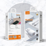 f3c462b5ced84a3ea2e0a3aca31731e3 Kucni punjac LDNIO A2313Q PD + QC3.0 sa Type C kablom