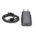 526c63ab40a61c9d47423f06afb032dd Kucni punjac PD Fast charger 25W 3A PPS za Samsung HQ sa PD Type C kablom CE crni