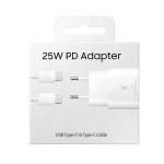 70dc7f24d0dc7578baaf1ad00d7be88f Kucni punjac PD Fast charger 25W 3A PPS za Samsung HQ sa PD Type C kablom CE beli
