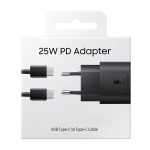 adb5b82aa4e17c0e51821ca4e4103632 Kucni punjac PD Fast charger 25W 3A PPS za Samsung HQ sa PD Type C kablom CE crni