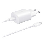 f473d9b8edf0e67deb8abdfa2e59a809 Kucni punjac PD Fast charger 25W 3A PPS za Samsung HQ sa PD Type C kablom CE beli