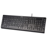 bd4facbf2b458bb27dfc74f2852b0128 A4 TECH KD-600 X-SLIM USB US crna tastatura