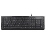 cad58265bb6e5086318f672dd90b2784 A4 TECH KD-600 X-SLIM USB US crna tastatura