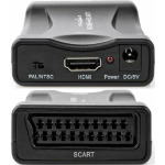 13219b4b71c9f7e0df458a28c94ccc9d VCON3461BK HDMI ulaz na SCART izlaz jednosmerni, 1080p, 1.2 Gbps, Black