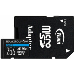 1a8fe5d340e2a82314d2eae8a2e6f324 TeamGroup MICRO SDXC 256GB ELITE, UHS-I U3 V30 A1, 100/50MB/s +SD Adapter TEAUSDX256GIV30A103