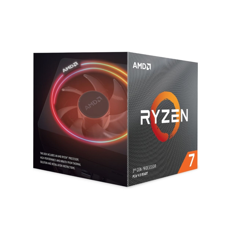 AMD Ryzen 3700X cores Box (100-100000071BOX