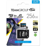c3542eb9437012e77cc3c9b61b76dc72 TeamGroup MICRO SDXC 256GB ELITE, UHS-I U3 V30 A1, 100/50MB/s +SD Adapter TEAUSDX256GIV30A103